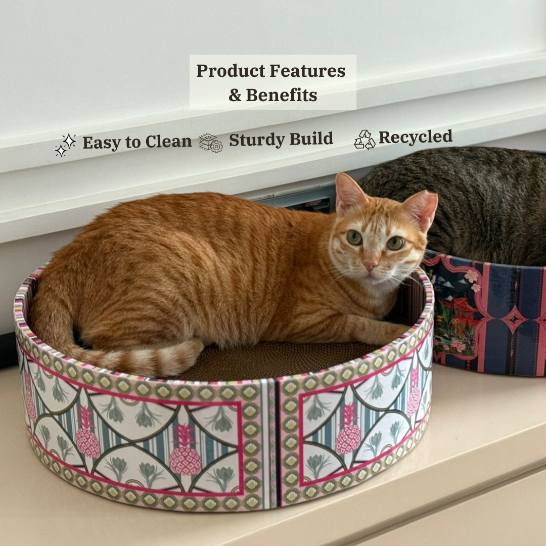 The Bella Bed - Tropical Tapestry