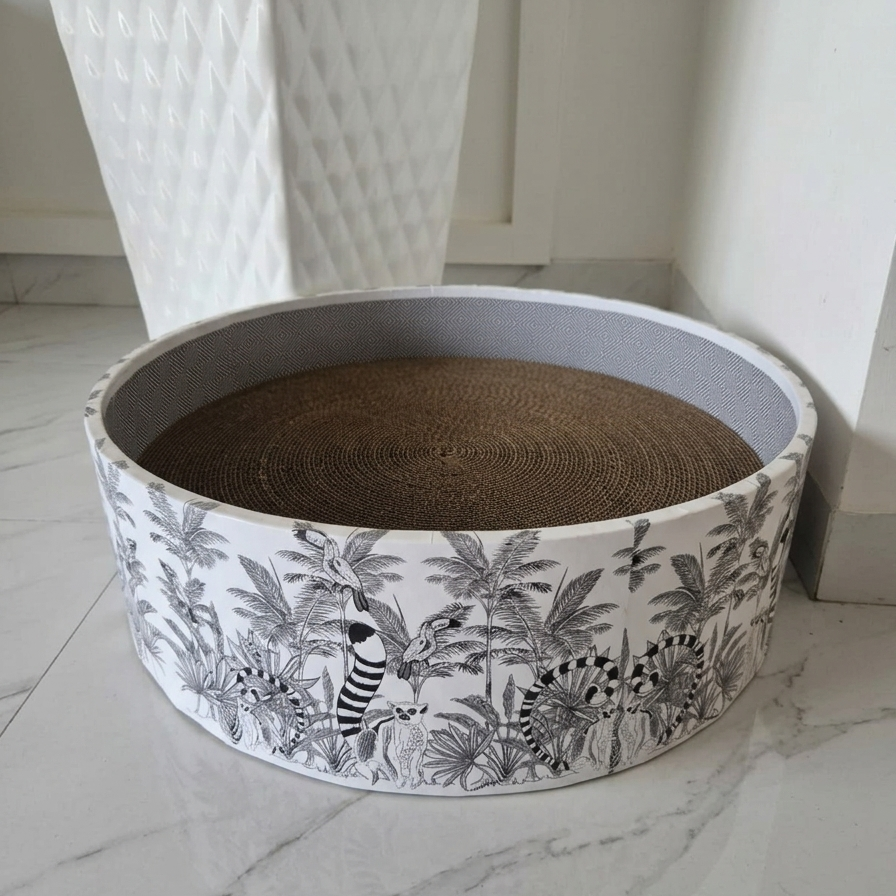 The Bella Bed - Madagascar CoziKat{{Cat Scratch Bed}} {{Cat Furniture}}